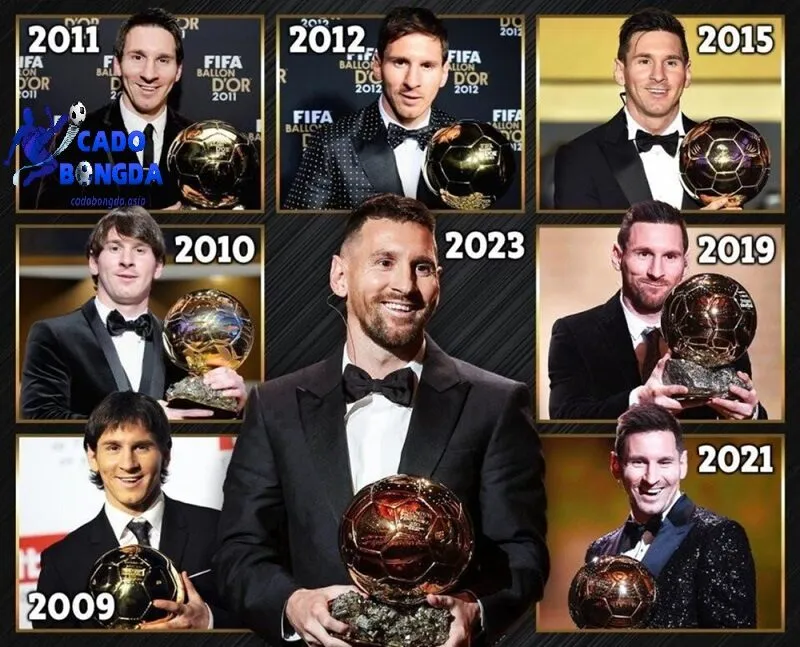 Hành trình sự nghiệp lừng lẫy của Messi